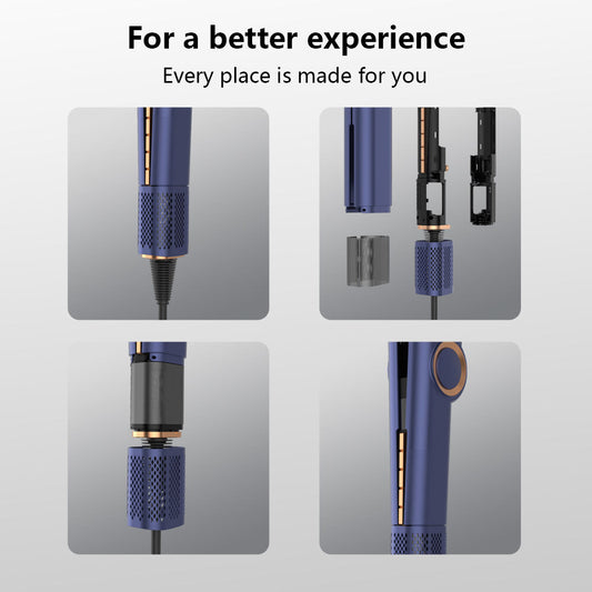 Aparelho Premium 2-em-1 Cuidado Capilar – Flat Iron & Secador de Ar Luxo