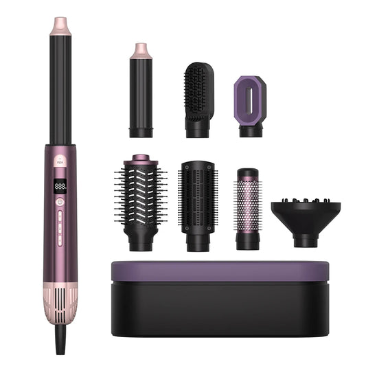 Escova-Secador Profissional Alta Velocidade – Conjunto Dobrável com Ecrã LCD “One-Step” Air Styler